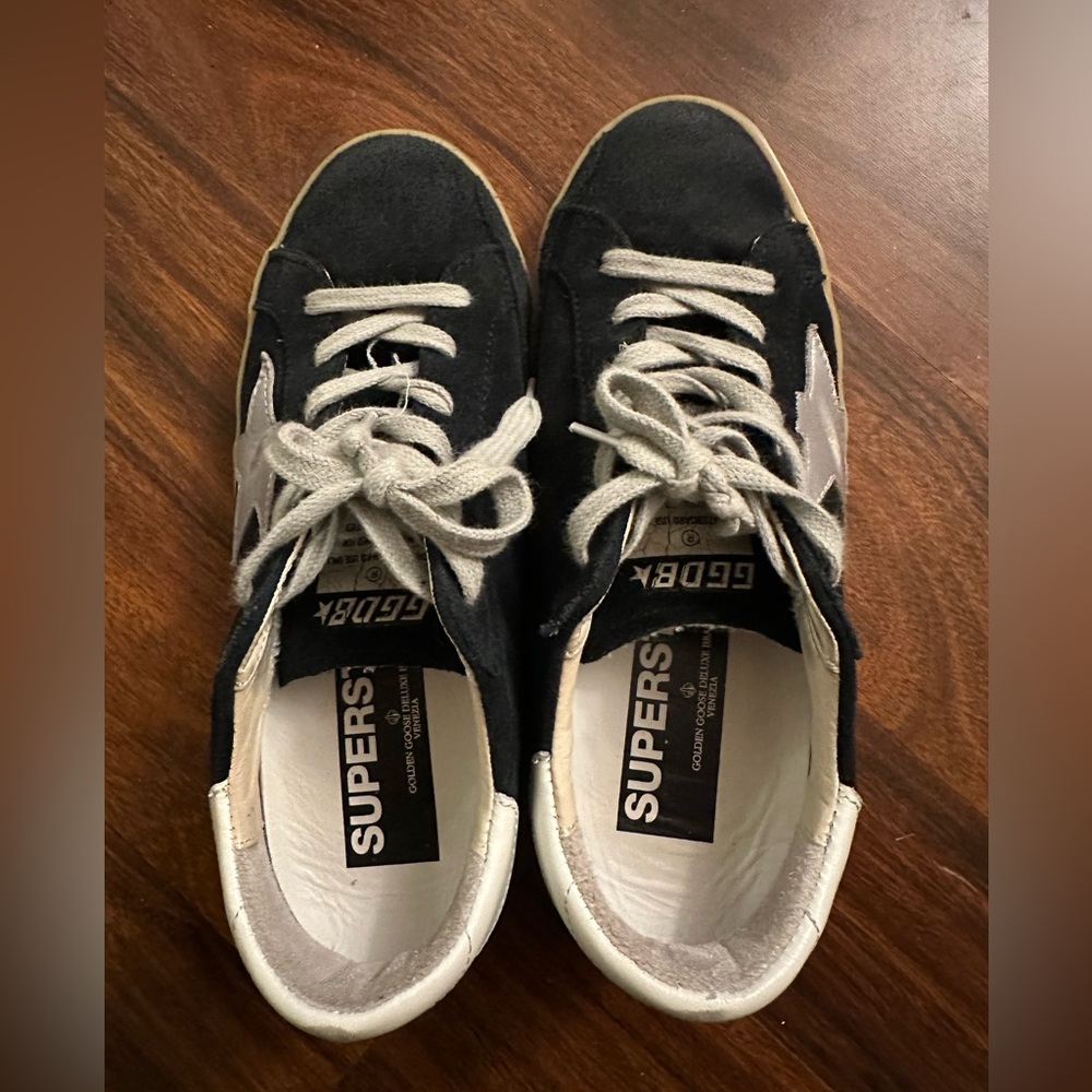 **SOLD** Golden Goose Suede Sneaker Black Women Size 36